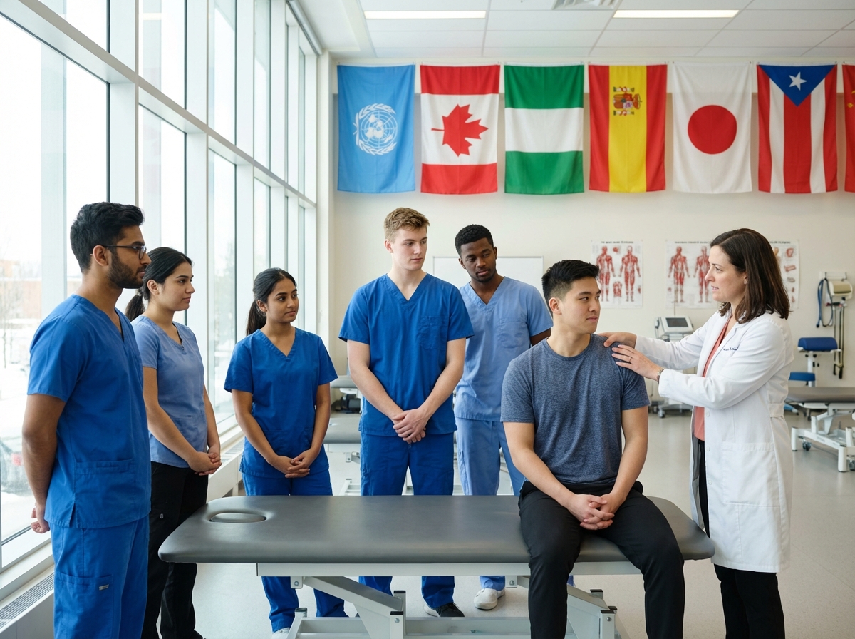 études de kinésithérapie à l'étranger