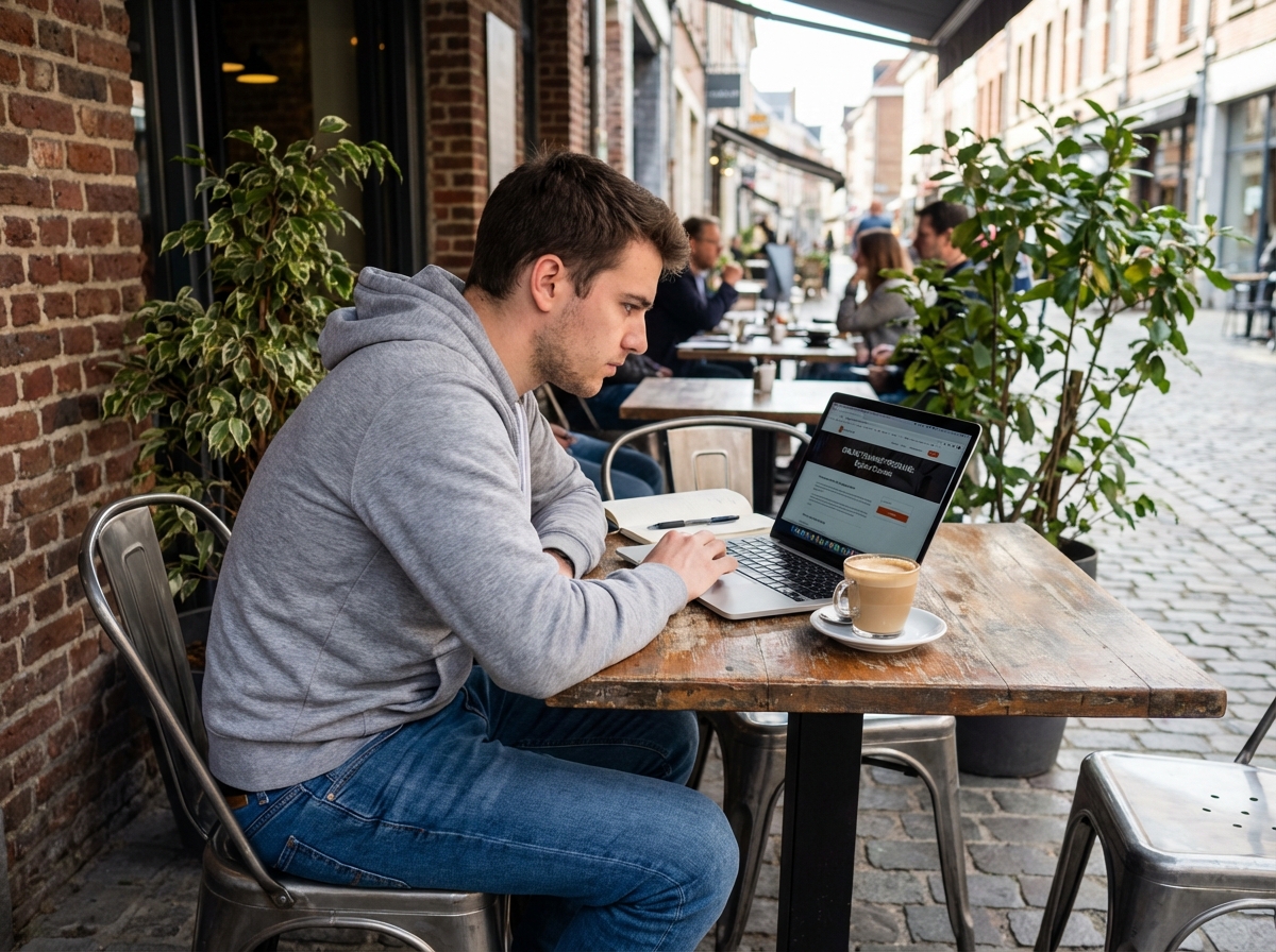 Jeune homme recherche formation dans un café à Valenciennes