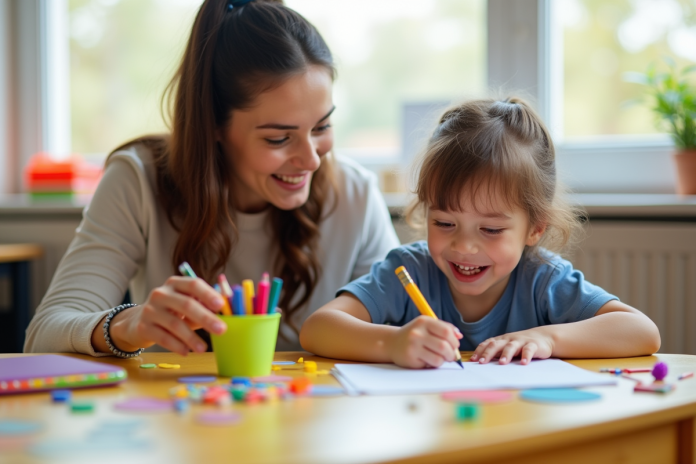 soutien-scolaire-environnement Environnement scolaire soutenant un élève avec besoins spéciaux